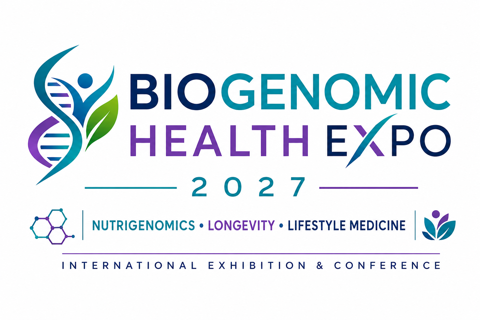 BioGenomic Health Expo 2027 official logo
